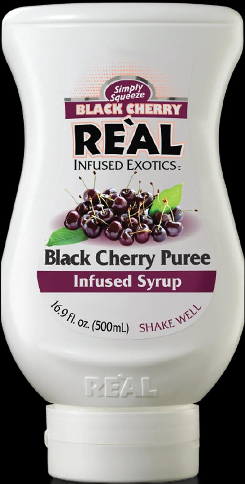 REAL BLACK CHERRY Třešňový sirup, 500 ML