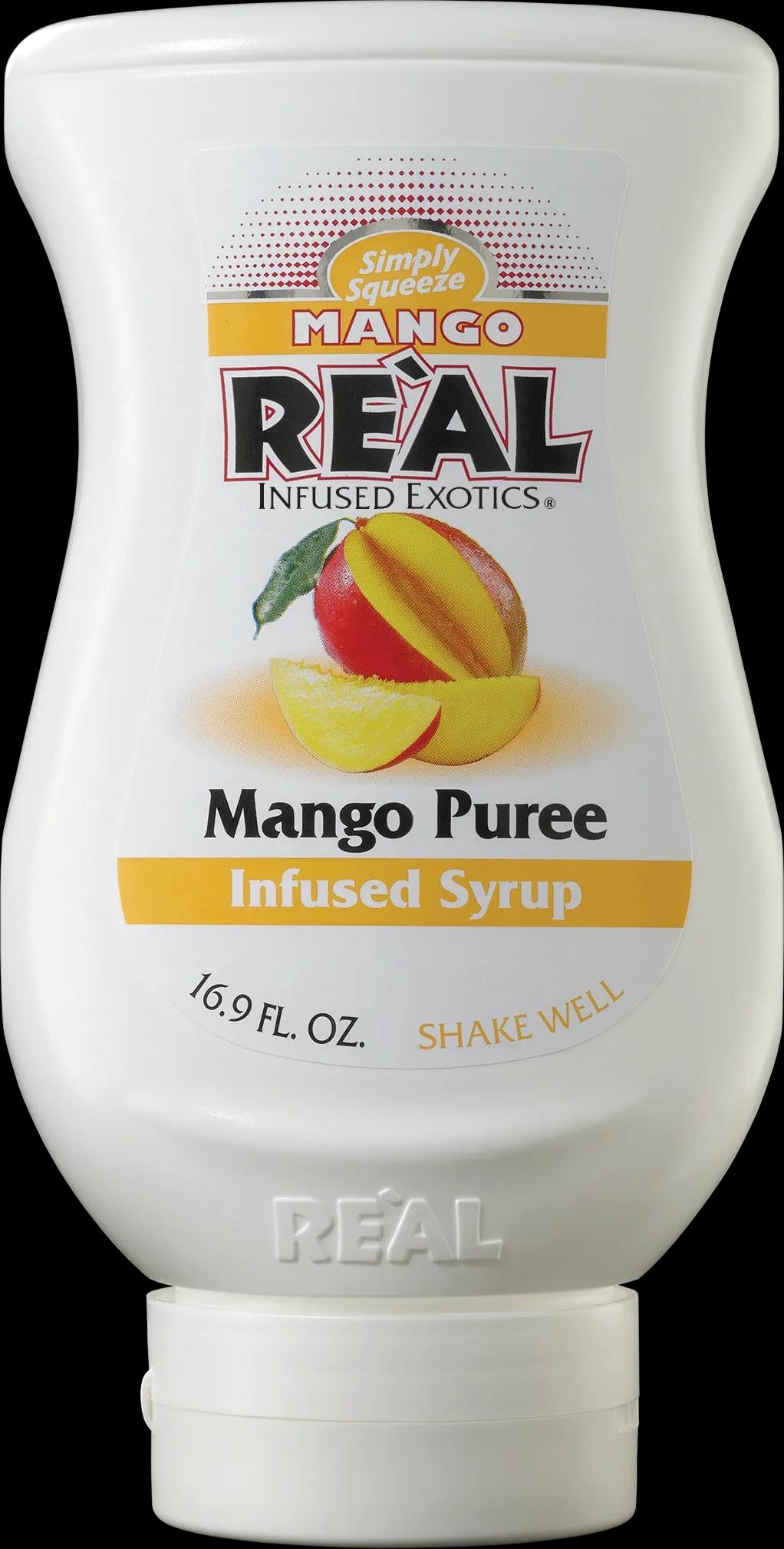 REAL MANGO Mangový sirup, 500 ML