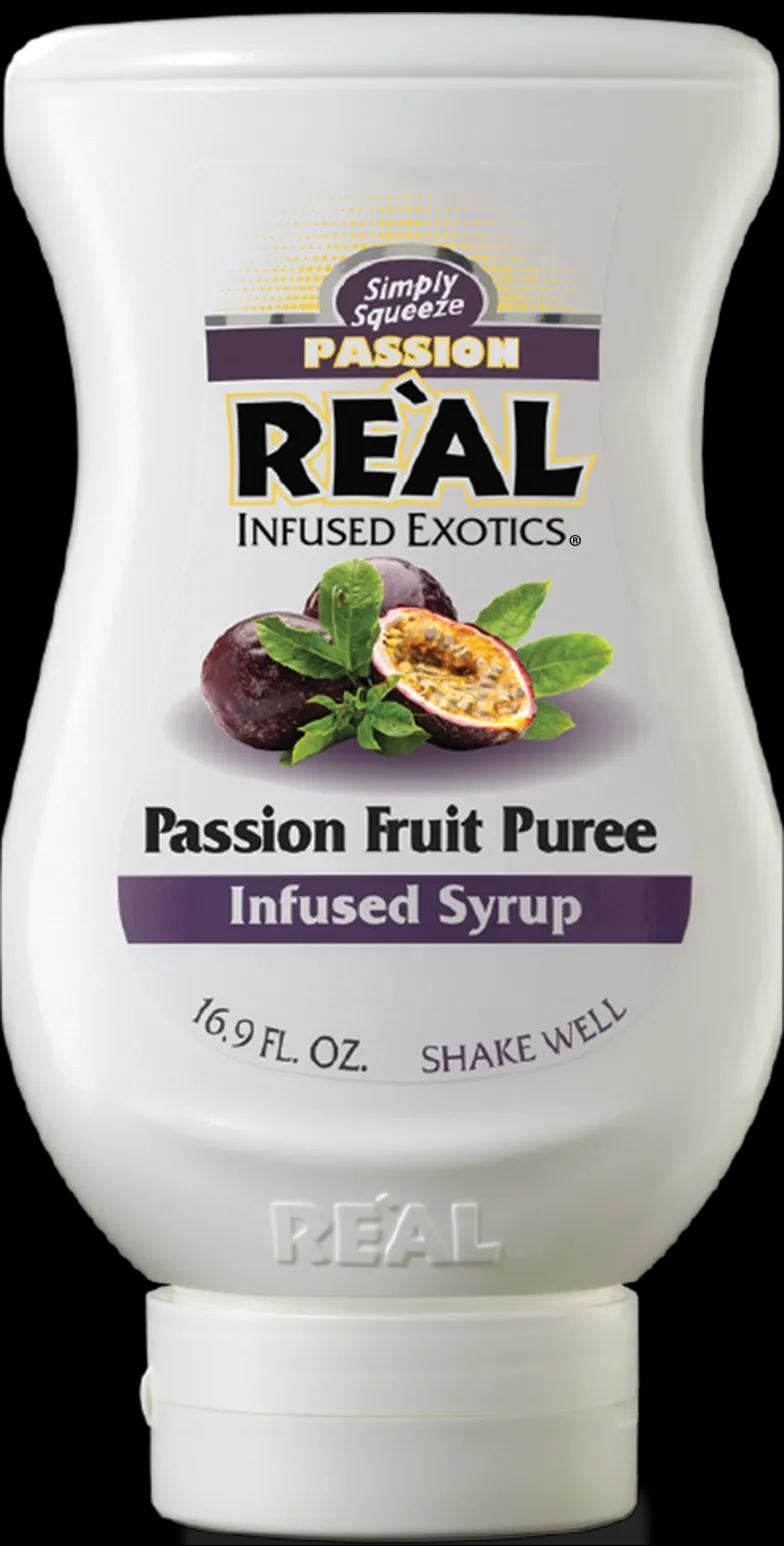 REAL PASSION FRUIT Sirup z mučenky, 500 ML